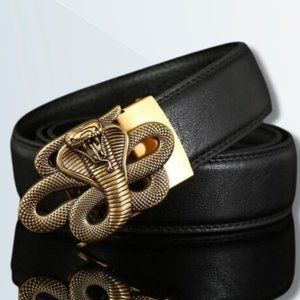 Belt with snake design buckle (NEW)